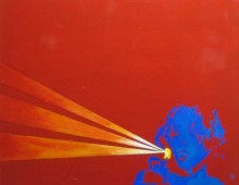 He Blew Alive The Colour Orange. 3ft x 2 ft. Acrylic on Canvas. 2009. SOLD