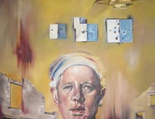 Home. Oil on Canvas. 6 ft x 4 ft. 2011. SOLD