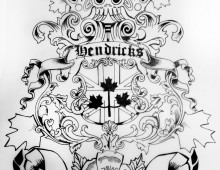 Hendricks. Tattoo Design. 2012