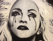 Madonna. Acrylic on Wood Panel. 5 ft. x 3 ft. 2012