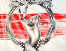 The "Bottom Feeder". Tattoo Appropriation. Pencil & Photoshop. 2012.